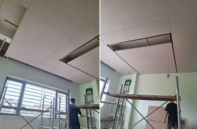 thợ thi công trần thạch cao uy tín