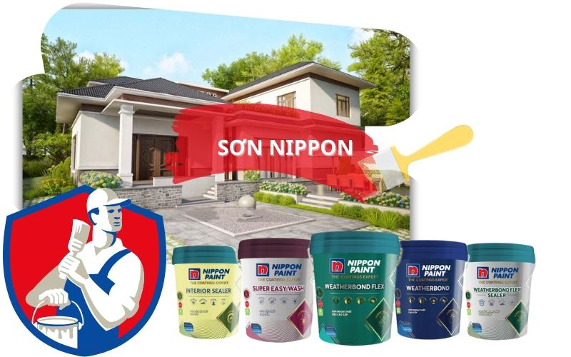 Sơn nhà Nippon chất lượng tốt